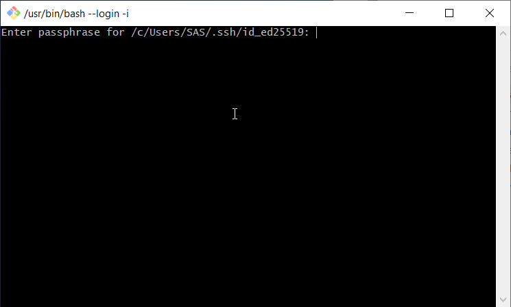 SSH keys and git bash