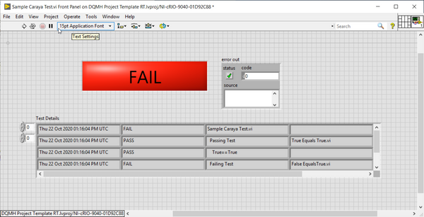 Unit Testing on Real Time Targets