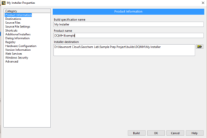 LabVIEW Installer Builder